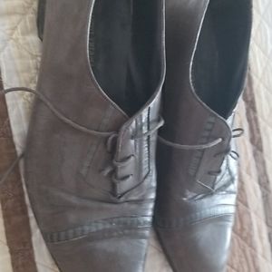 Leather shoes